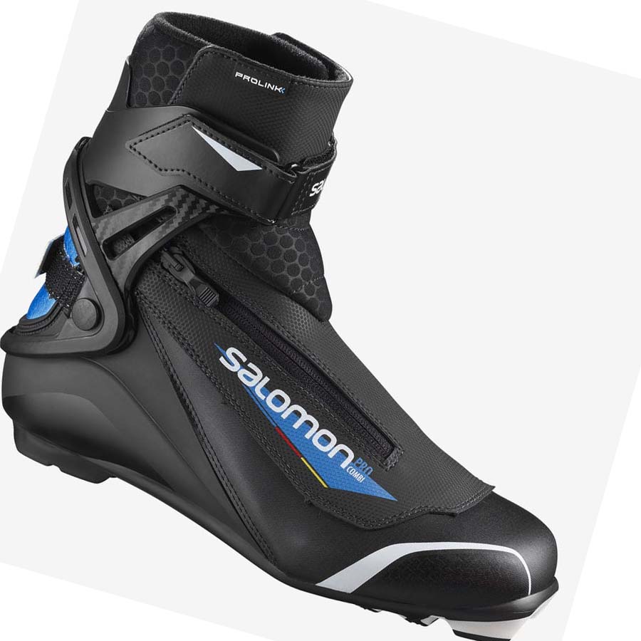 Botas Esqui Salomon PRO COMBI PROLINK Hombre Negros Azules | MX 2855ZUT